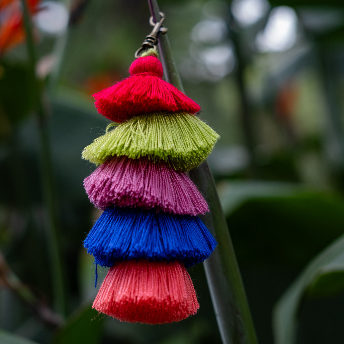 MINI WATERFALL TASSEL CHARM - ALOHA