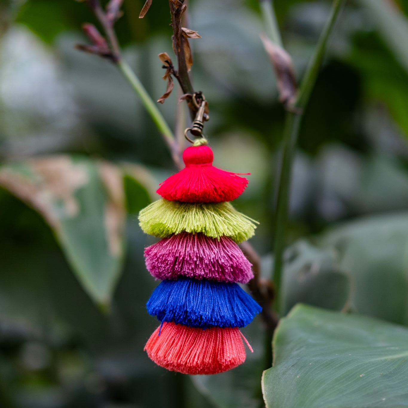 MINI WATERFALL TASSEL CHARM - ALOHA