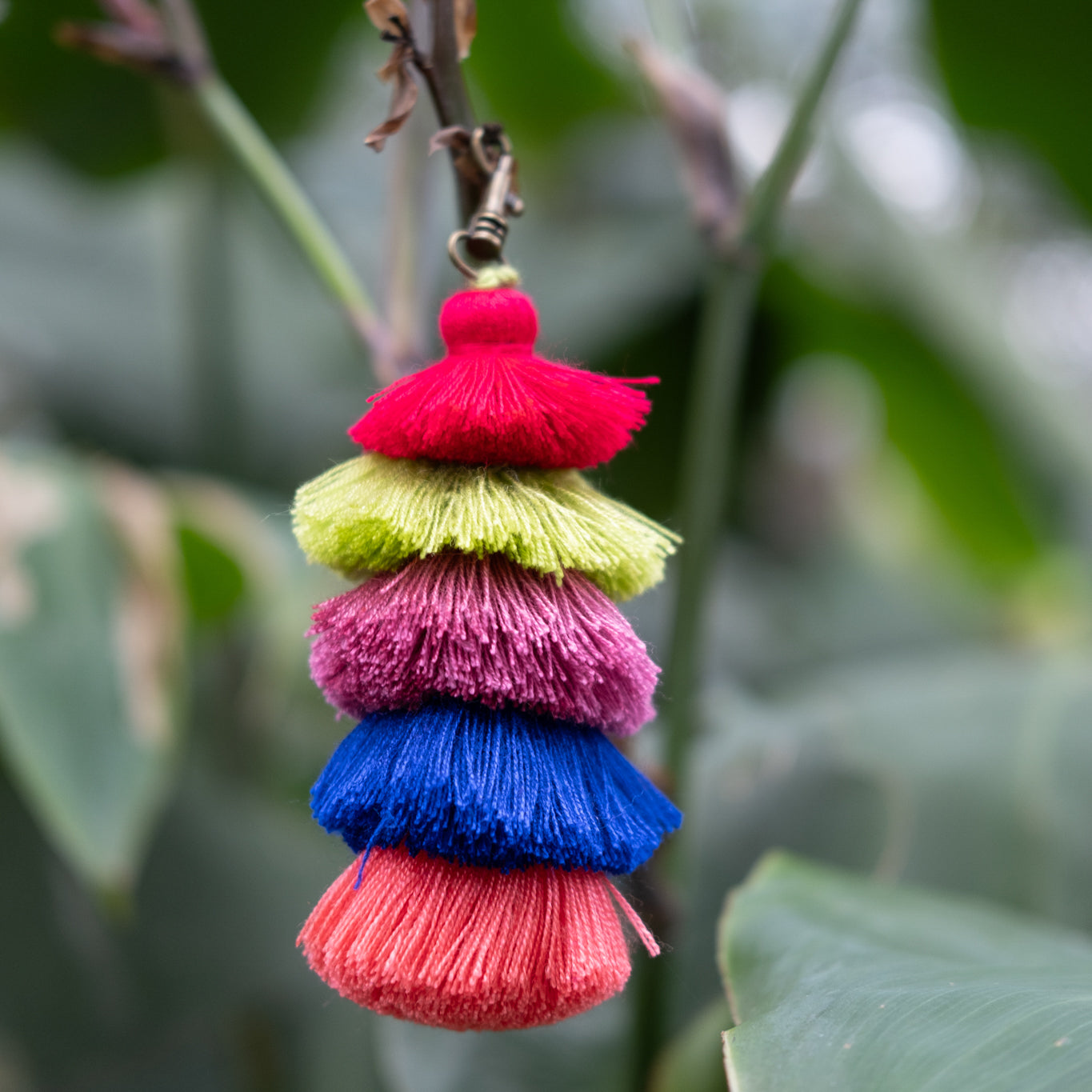 MINI WATERFALL TASSEL CHARM - ALOHA