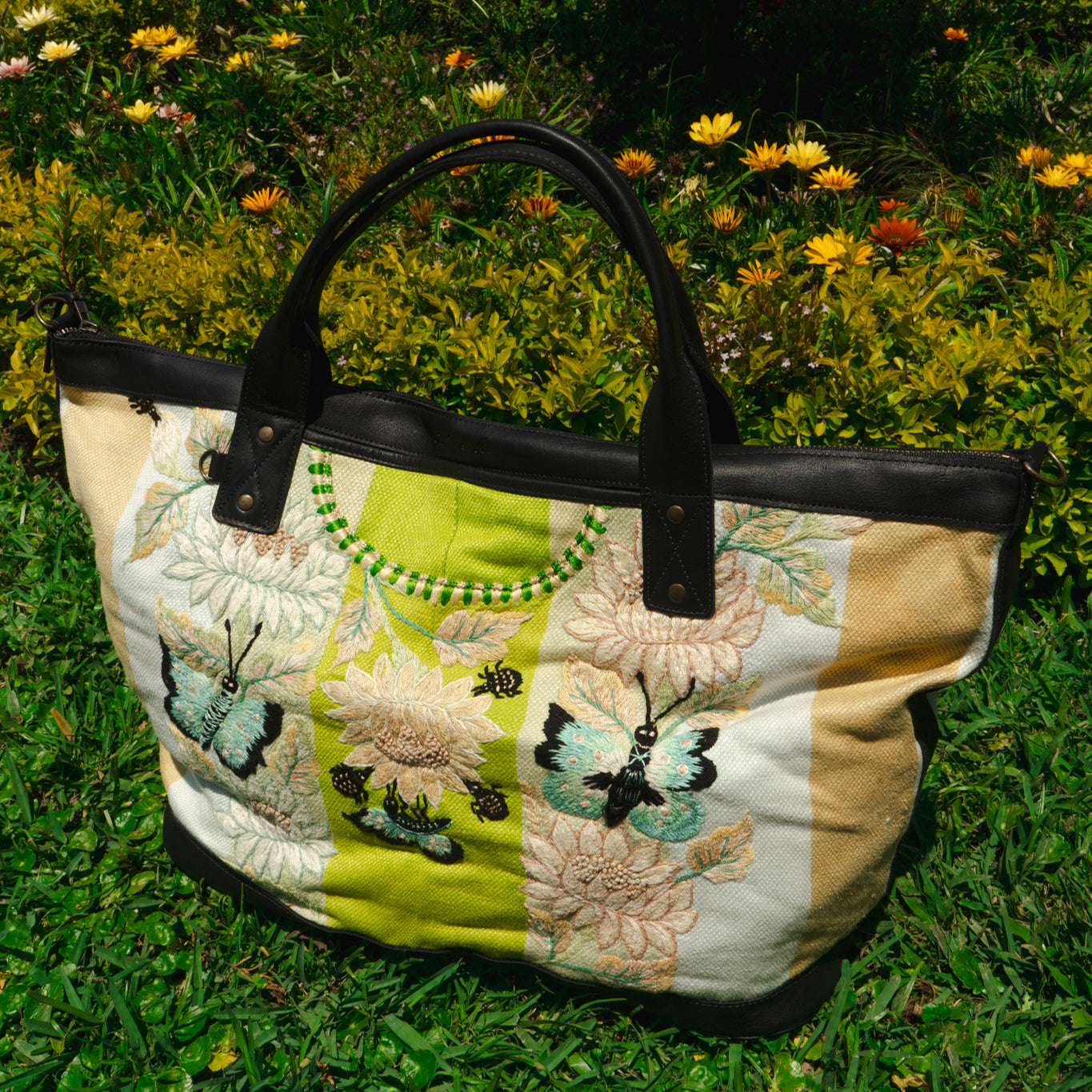 PERFECT WEEKENDER - OOAK HUIPIL - BLACK - NO. 15619