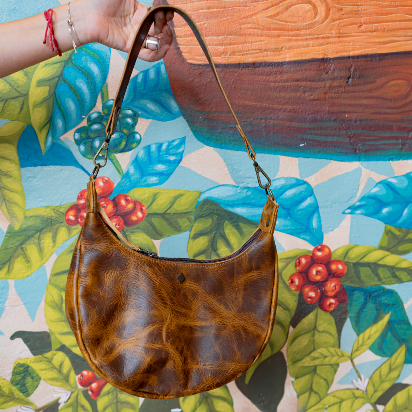 BOHO SADDLE BAG - FULL LEATHER - WRANGLER