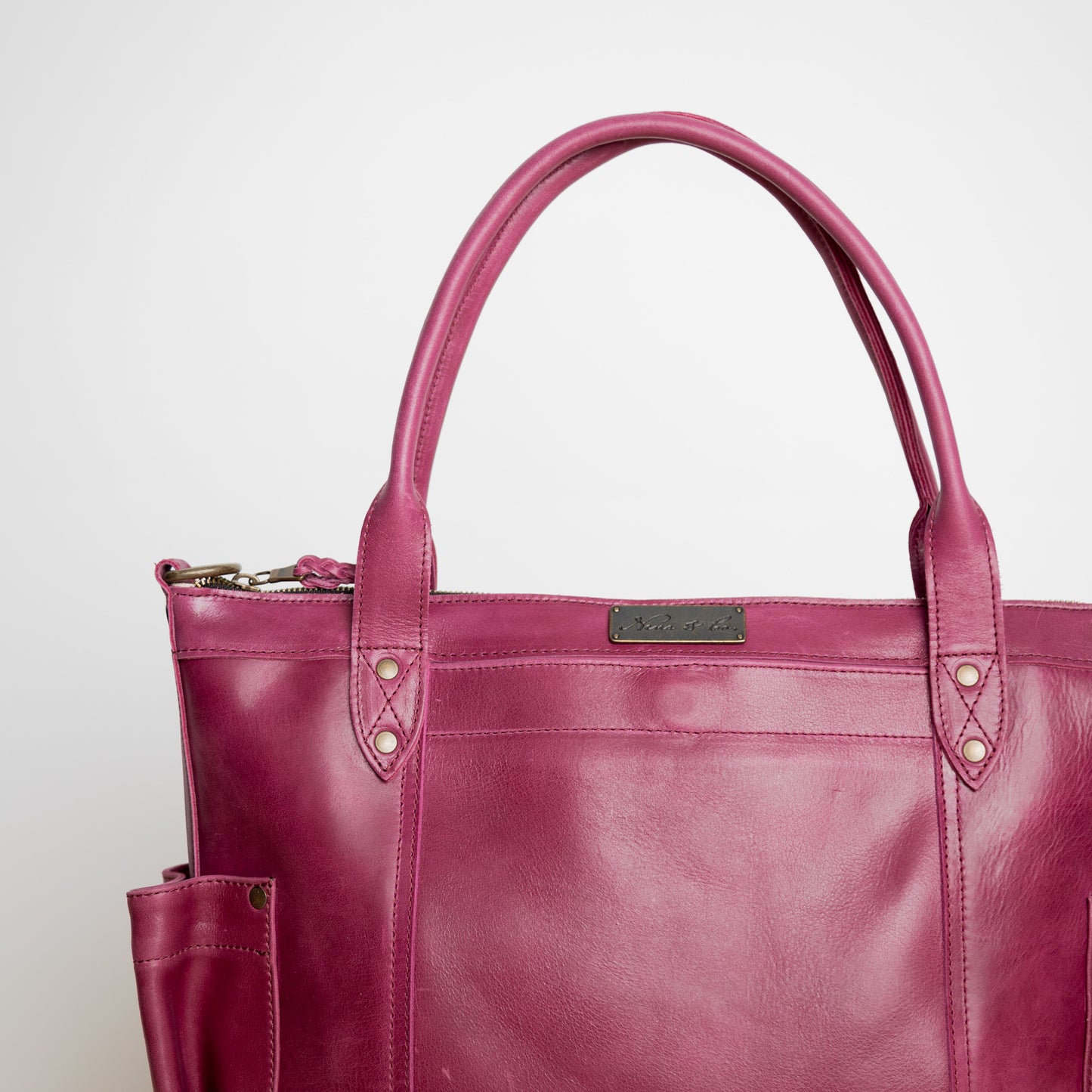 THE PERFECT BAG FULL - MEXICO COLLECTION - SANGRIA FULL LEATHER