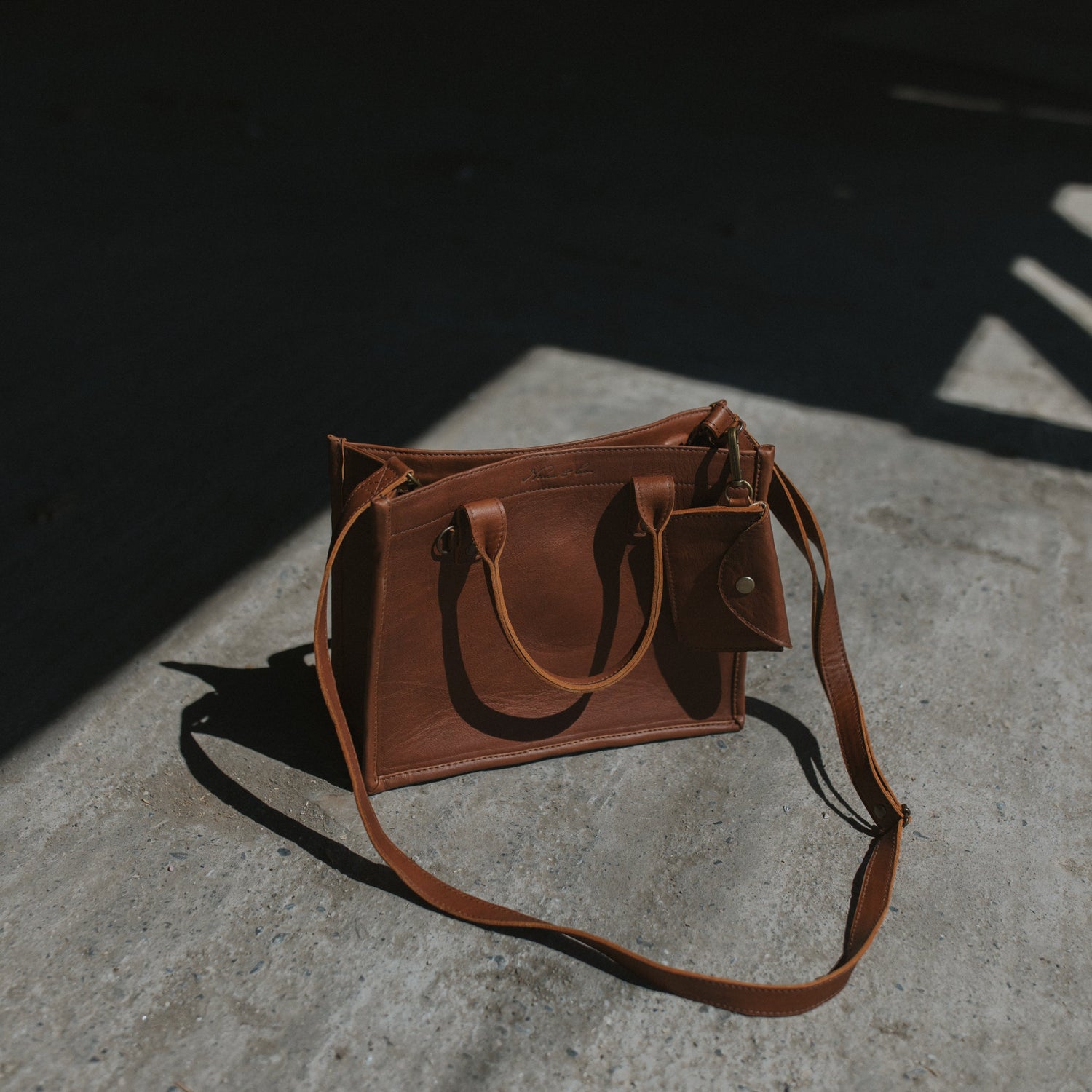 TAH Leather Adjustable Crossbody Bag Strap