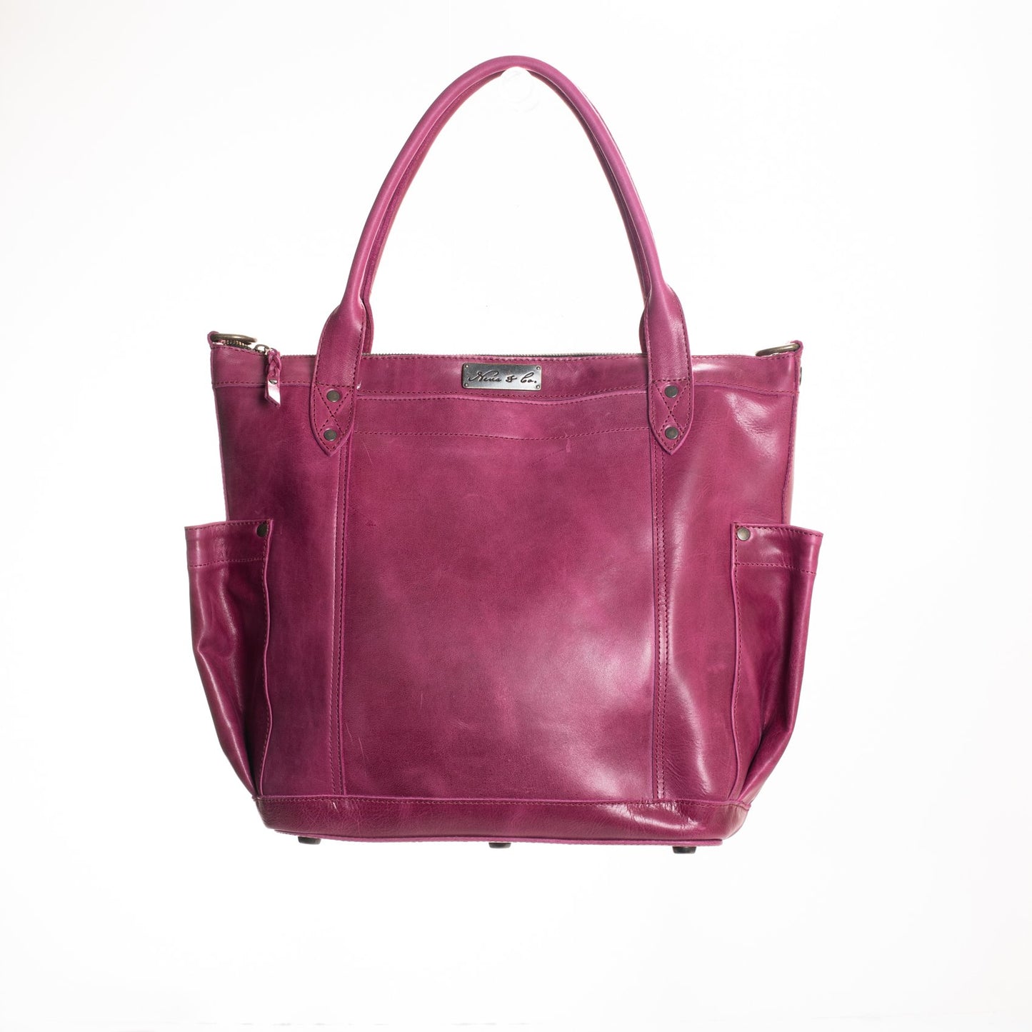 THE PERFECT BAG FULL - MEXICO COLLECTION - SANGRIA FULL LEATHER