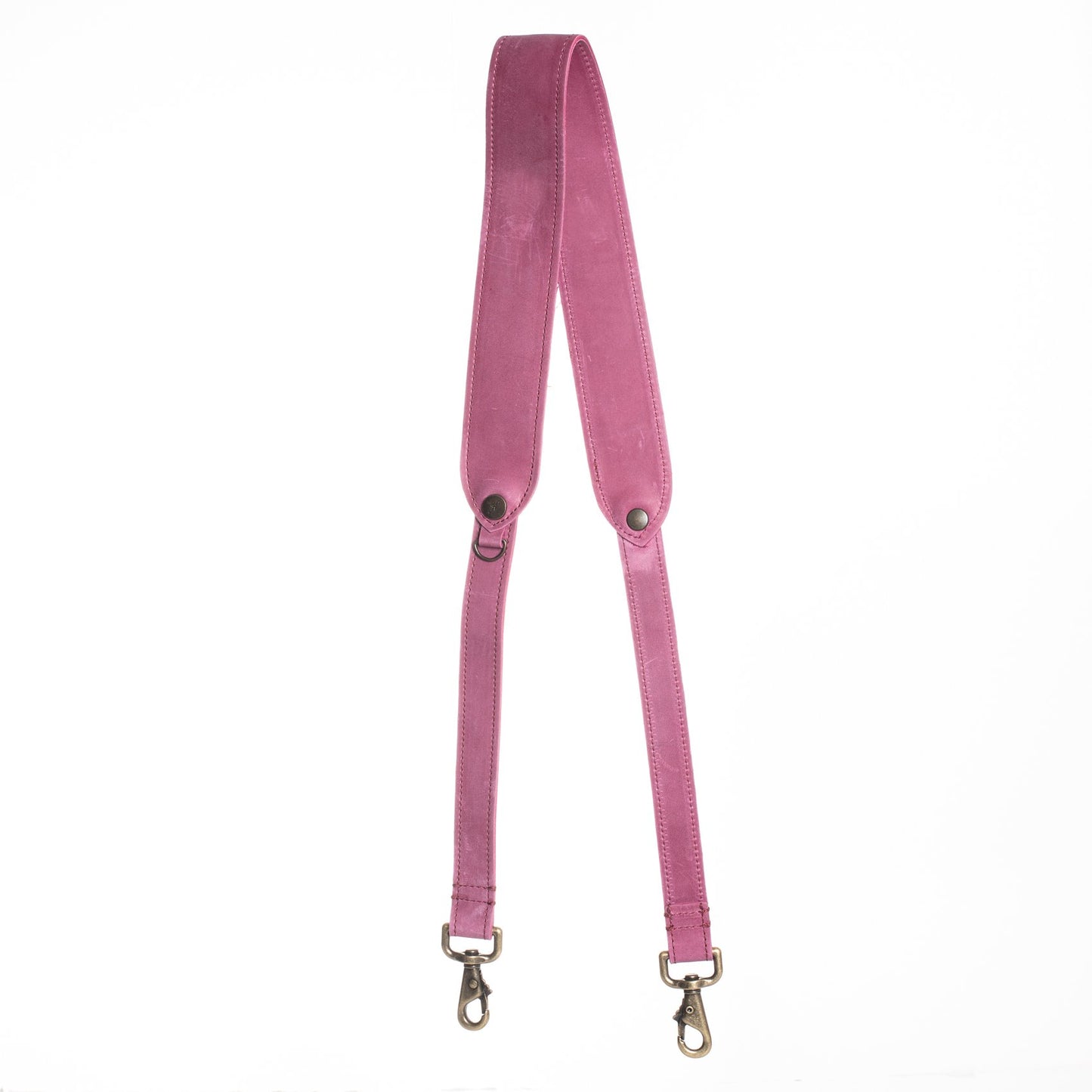 UTILITY STRAP - FULL LEATHER - MEXICO COLLECTION - SANGRIA