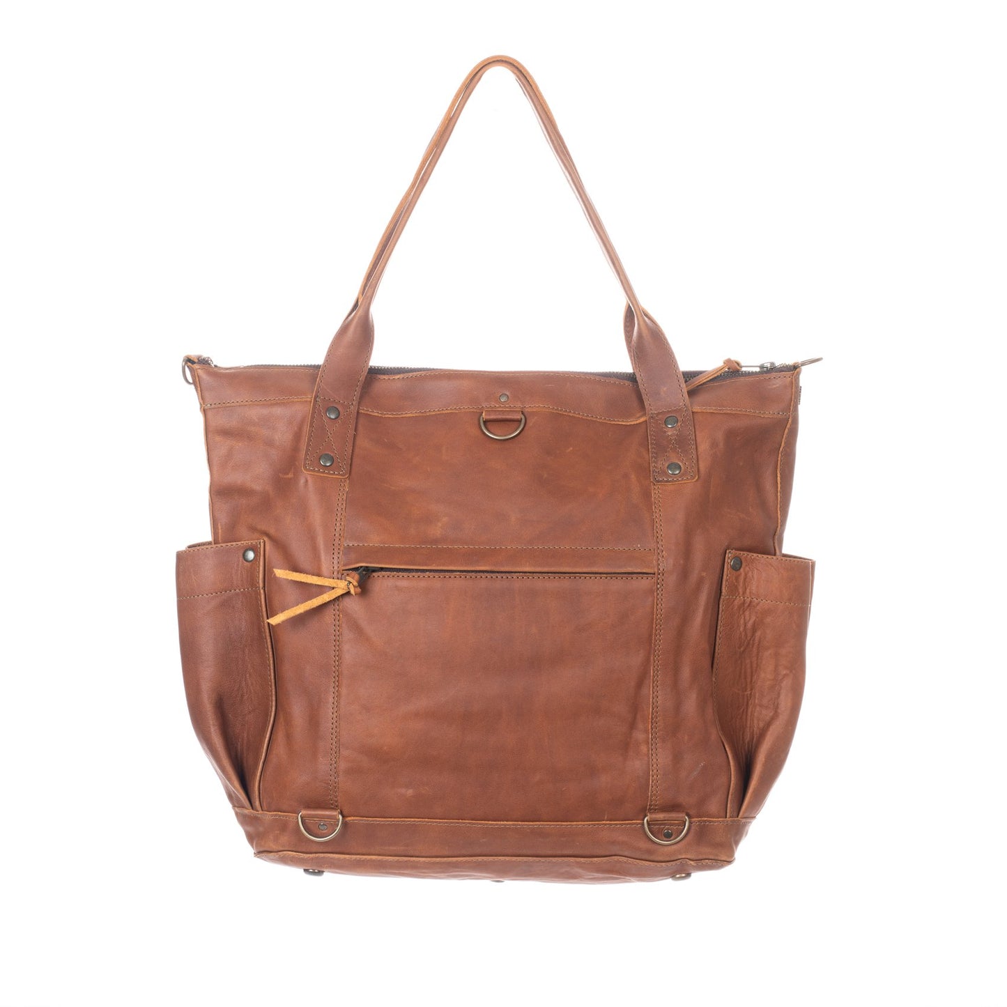 THE PERFECT BAG - FULL LEATHER - CAFE