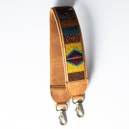 MEDIUM LENGTH STRAP - MEXICO COLLECTION - HANDWOVEN TEXTILE - NO. 17192