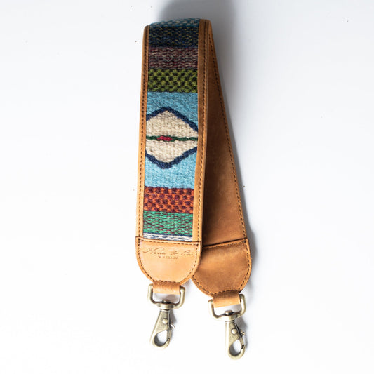 MEDIUM LENGTH STRAP - MEXICO COLLECTION - HANDWOVEN TEXTILE - NO. 17192