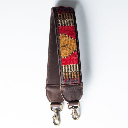 MEDIUM LENGTH STRAP - MEXICO COLLECTION - HANDWOVEN TEXTILE - NO. 16958