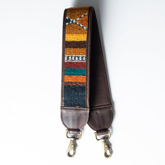 MEDIUM LENGTH STRAP - MEXICO COLLECTION - HANDWOVEN TEXTILE - NO. 16970